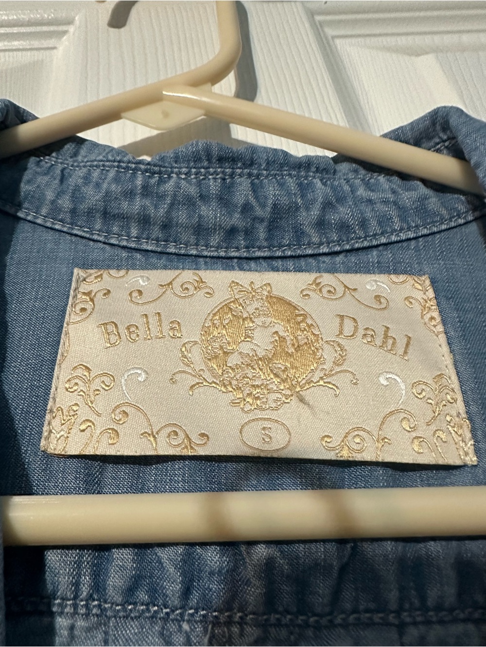 Bella Dahl Women's Blue Ombré Jean Shirt